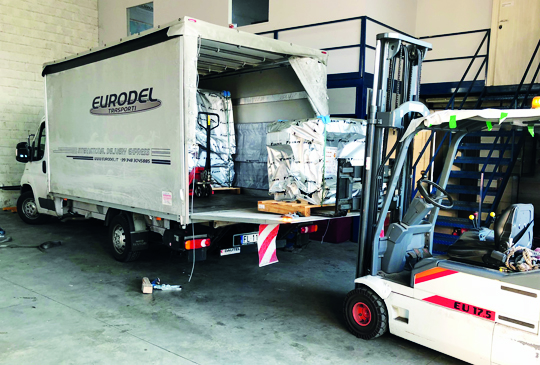 Magazzino Eurodel Trasporti