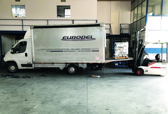 Magazzino Eurodel Trasporti